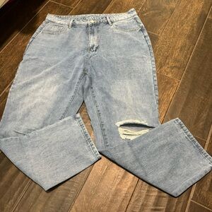 GUC SHEIN Distressed Denim Jeans